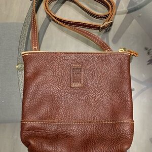 Portland Leather Rich Brown crossbody Bag